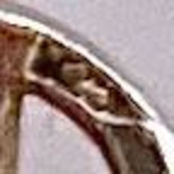 ZY# Sterling 925 Silver Geo Mod Ring Sz.7 - Picture 7 of 8